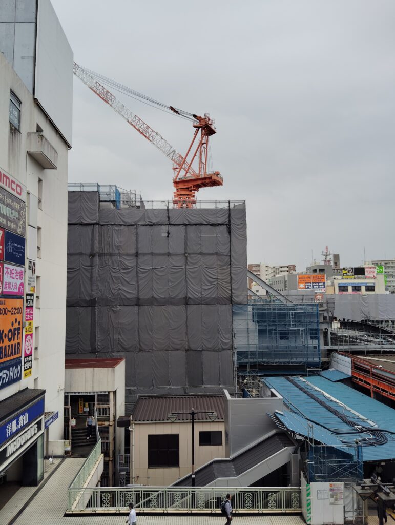 松戸駅ビル改良工事　2025年9月19日
