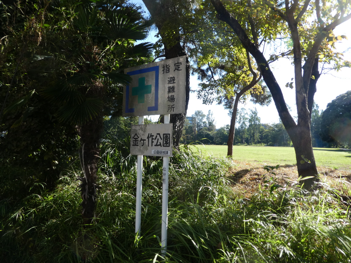 金ヶ作公園（松戸市常盤平）