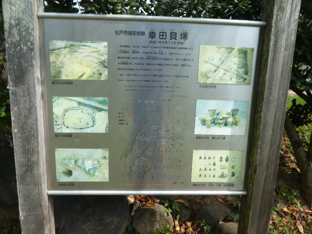 幸田貝塚（松戸市幸田）