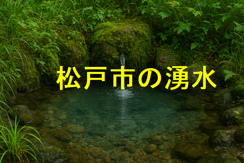 松戸市の湧水