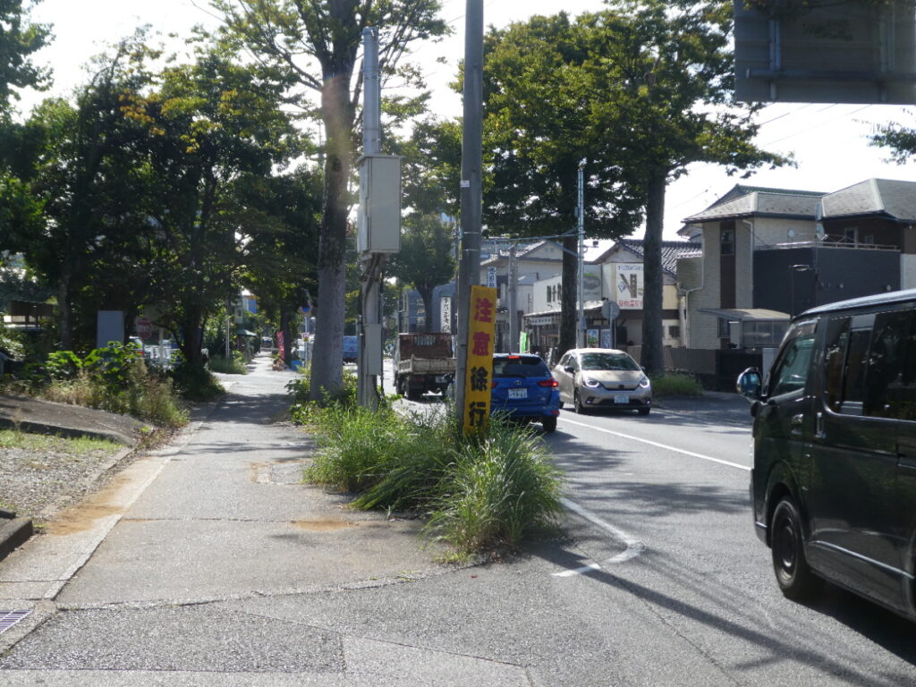 八柱霊園参道
