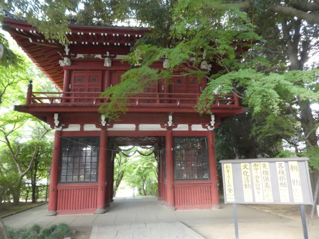 本土寺の仁王門