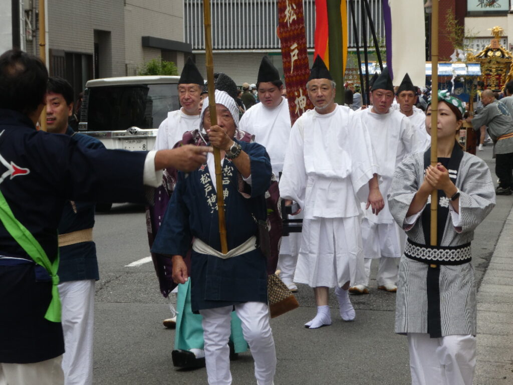 松戸神社祭禮　神輿渡御　2025年10月12日（日）
