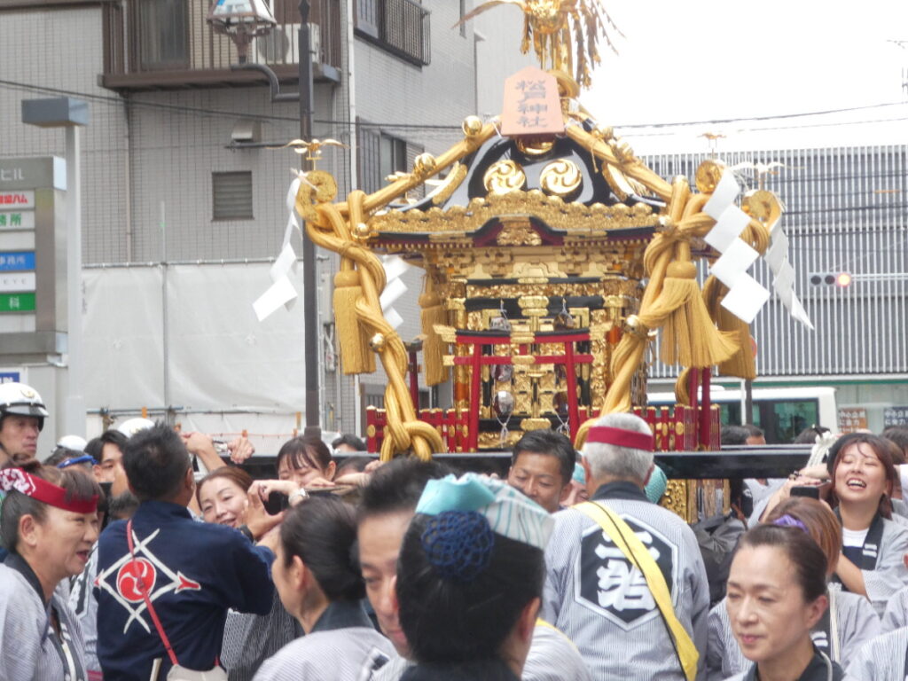 松戸神社祭禮　神輿渡御　2025年10月12日（日）