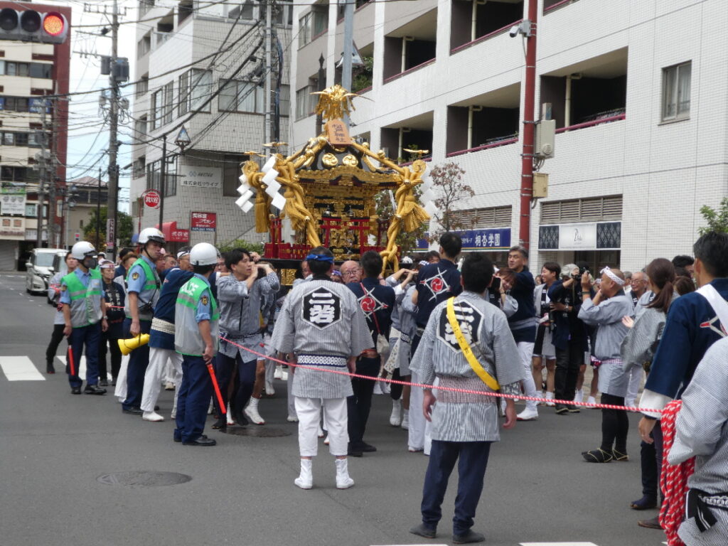 松戸神社祭禮　神輿渡御　2025年10月12日（日）