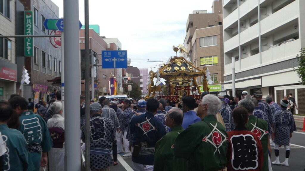 松戸神社祭禮　神輿渡御　2025年10月12日（日）
