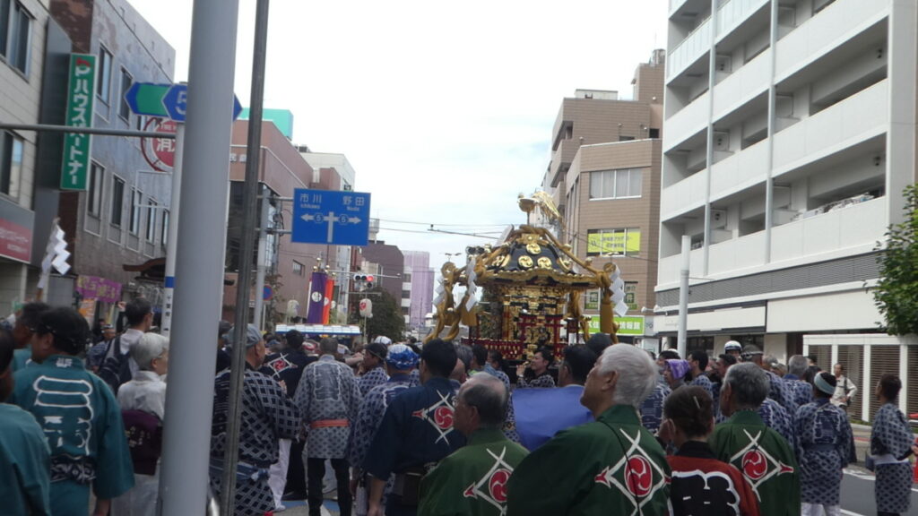 松戸神社祭禮　神輿渡御　2025年10月12日（日）