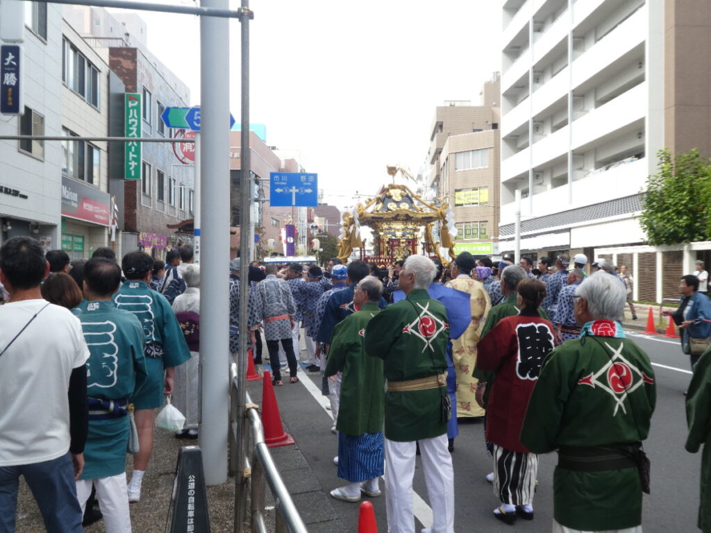 松戸神社祭禮　神輿渡御　2025年10月12日（日）