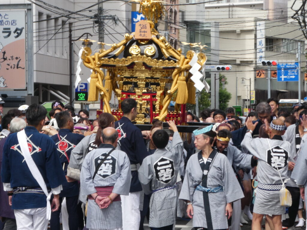 松戸神社祭禮　神輿渡御　2025年10月12日（日）