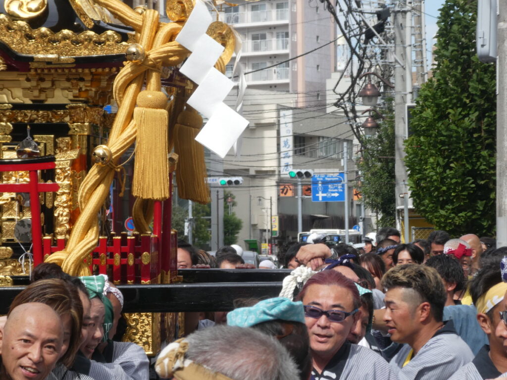 松戸神社祭禮　神輿渡御　2025年10月12日（日）