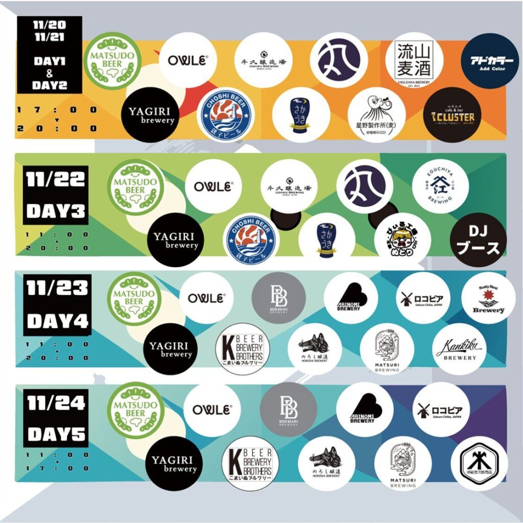松戸クラフトビールフェス with はしご酒