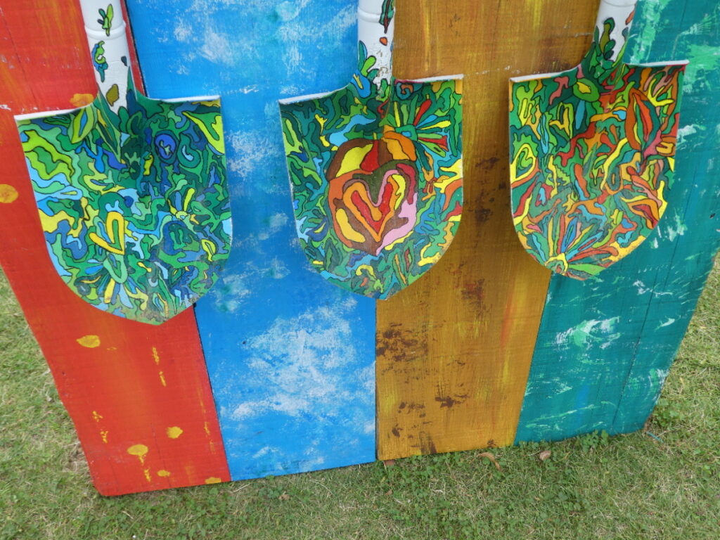 「松戸アートピクニック2025～あそびの遠近法～」繋がるスコップ