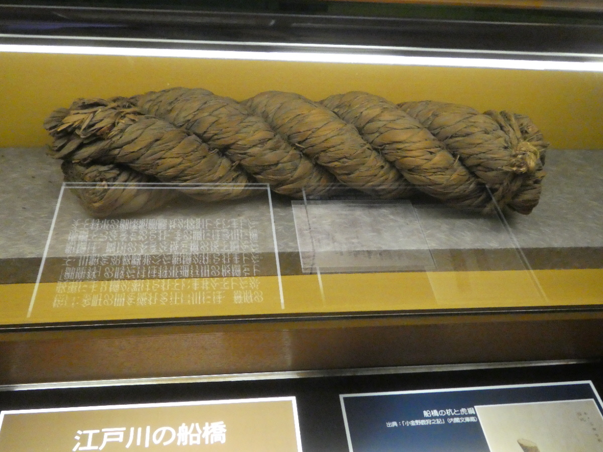 船橋用虎綱 近世(江戸時代)松戸市立博物館 常設展示