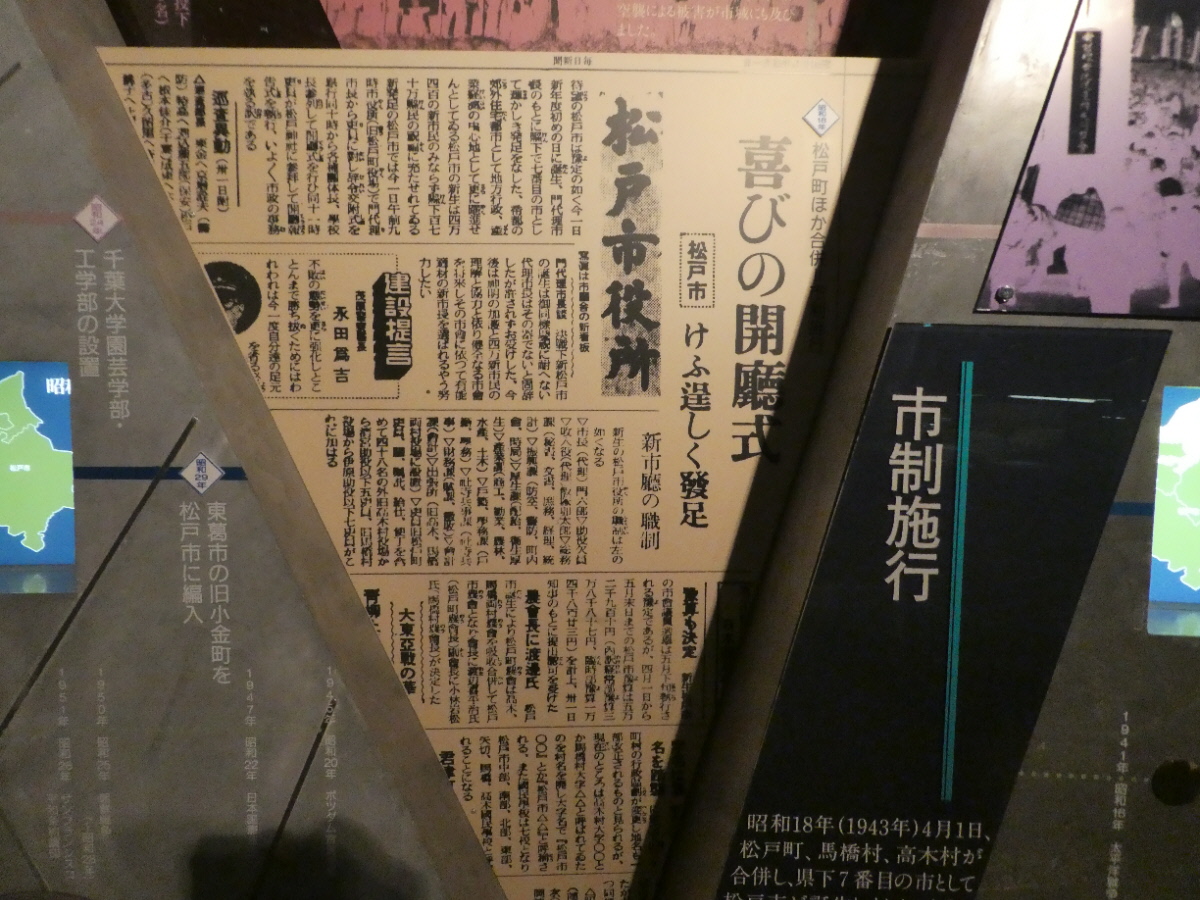松戸市立博物館　常設展示