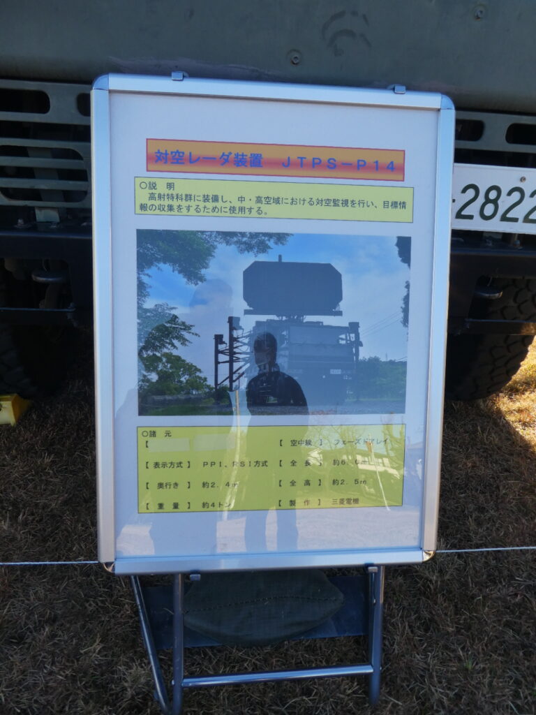 対空レーダ装置ＪＴＰＳ－Ｐ１４