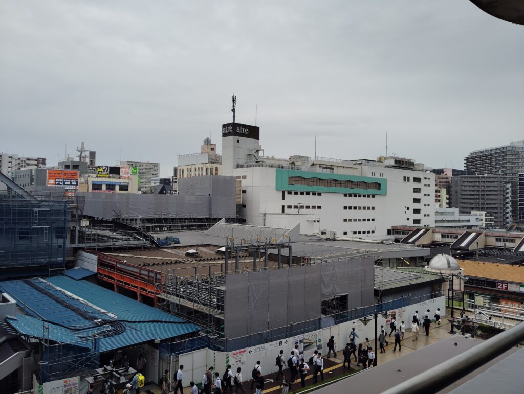 松戸駅ビル改良工事　2025年10月1日