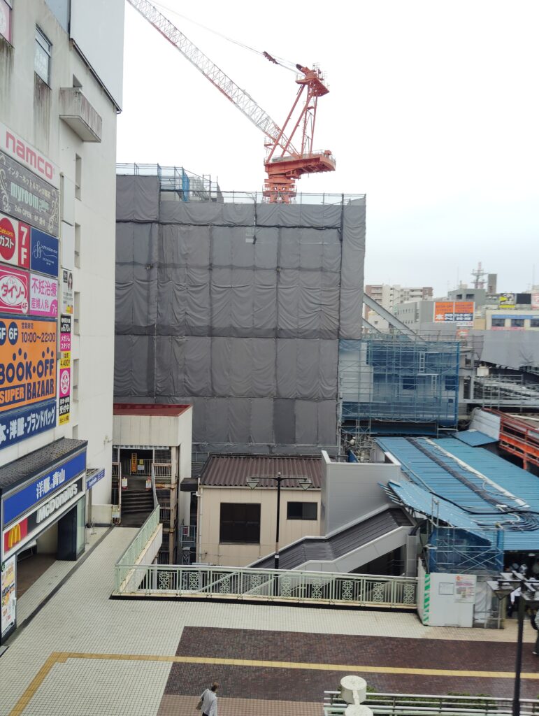 松戸駅ビル改良工事　2025年10月1日