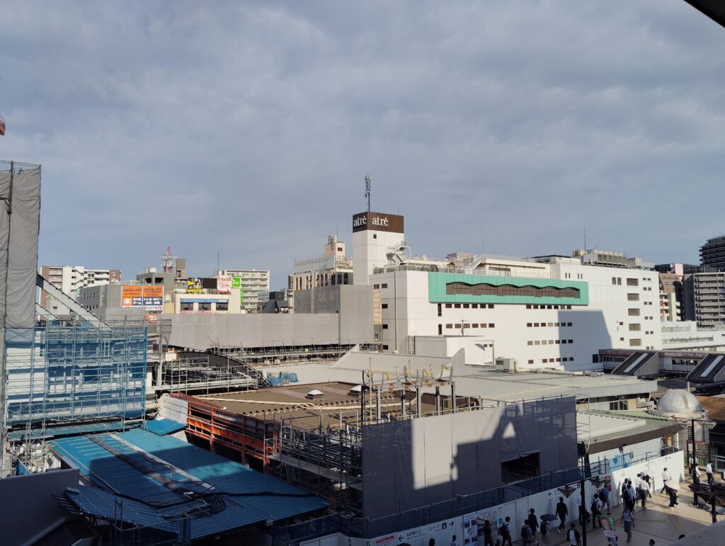 松戸駅ビル改良工事　2025年10月3日