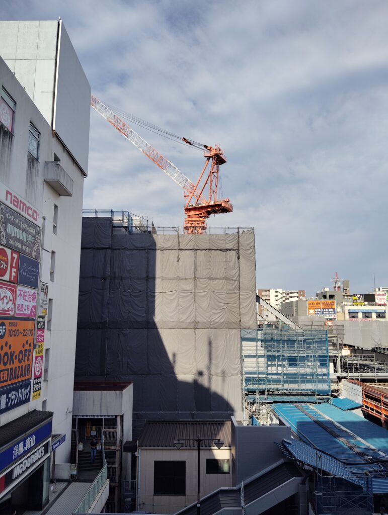 松戸駅ビル改良工事　2025年10月3日