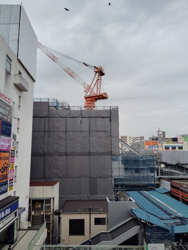 松戸駅ビル改良工事　2025年10月4日