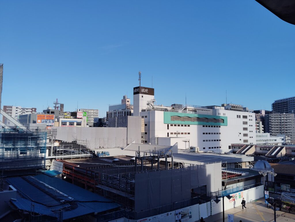 松戸駅ビル改良工事　2025年10月8日