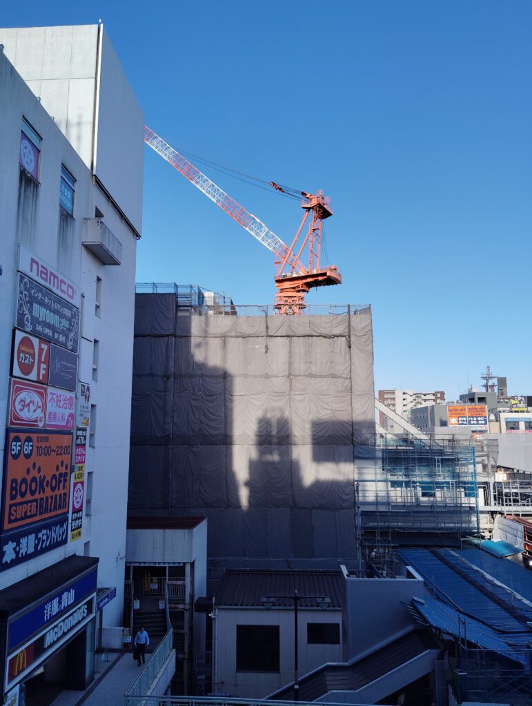 松戸駅ビル改良工事　2025年10月8日