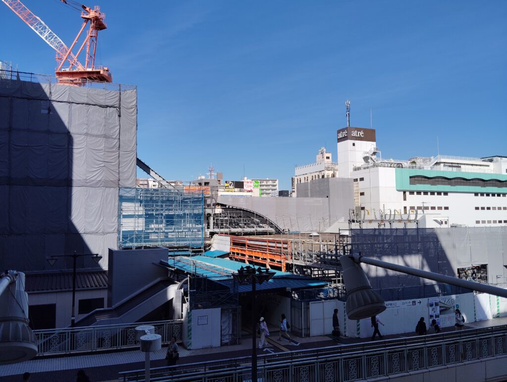 松戸駅ビル改良工事　2025年10月8日