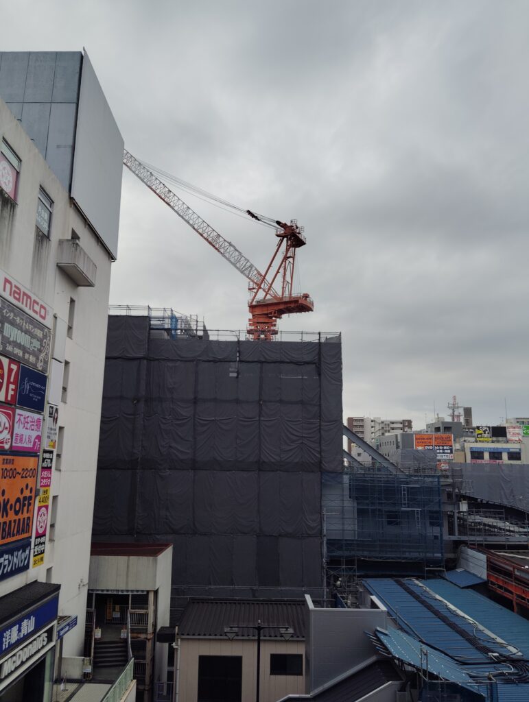 松戸駅ビル改良工事　2025年10月18日