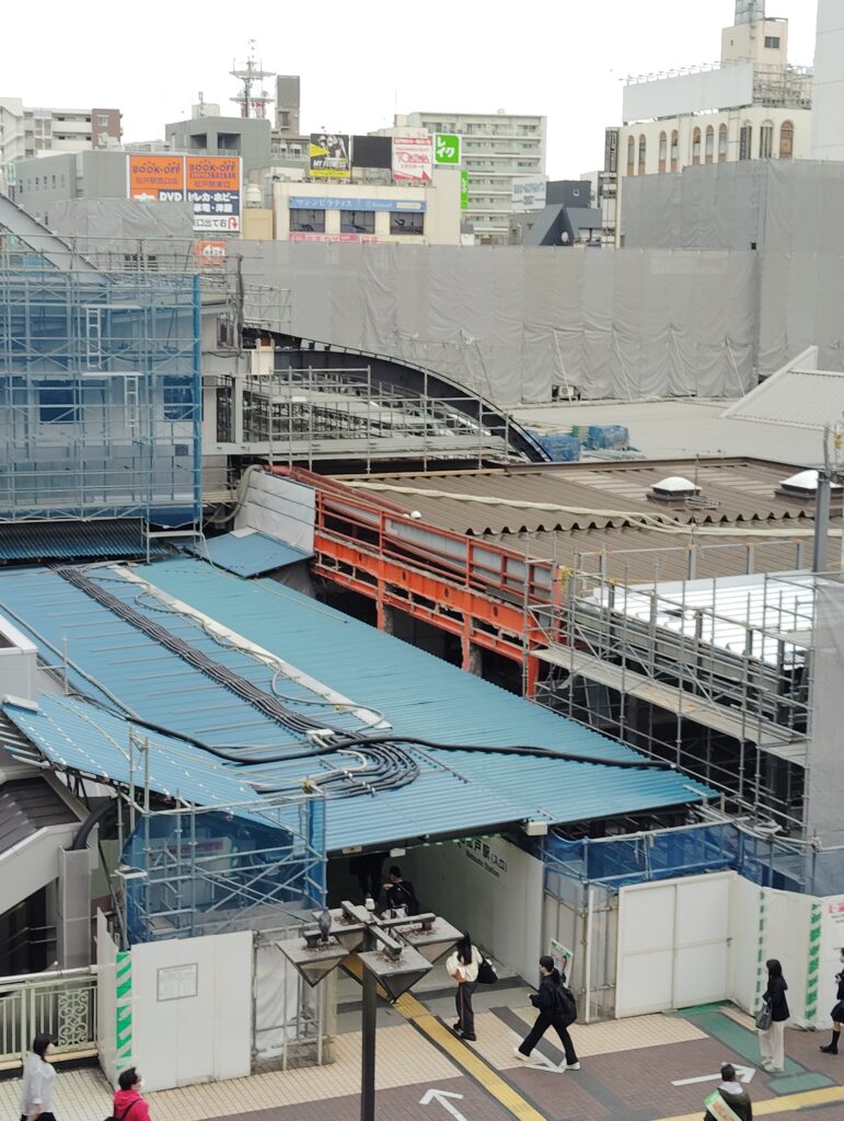 松戸駅ビル改良工事　2025年10月24日