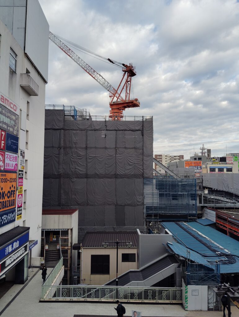 松戸駅ビル改良工事　2025年10月24日
