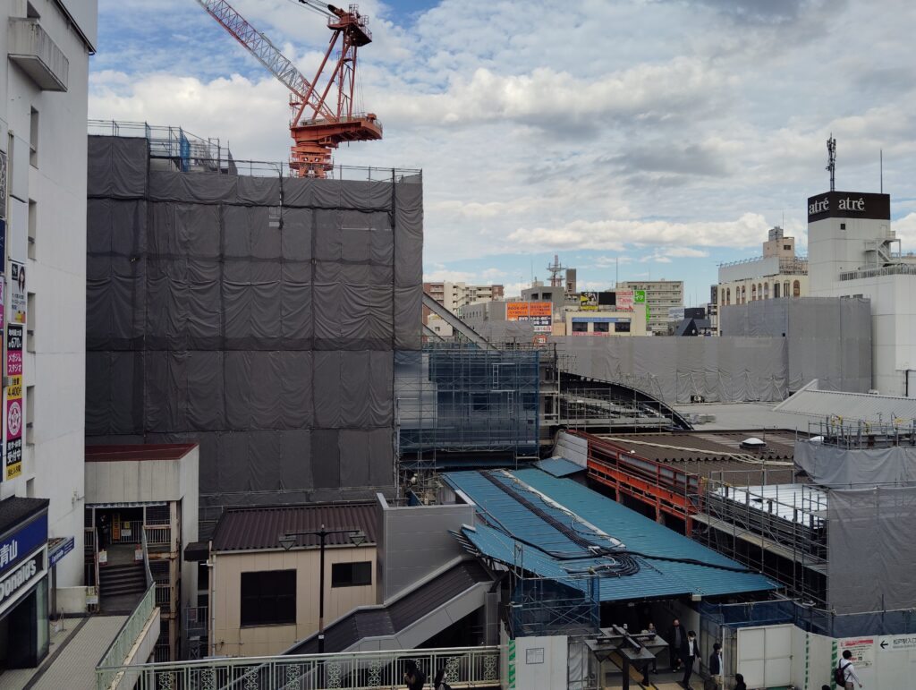 松戸駅ビル改良工事　2025年10月29日