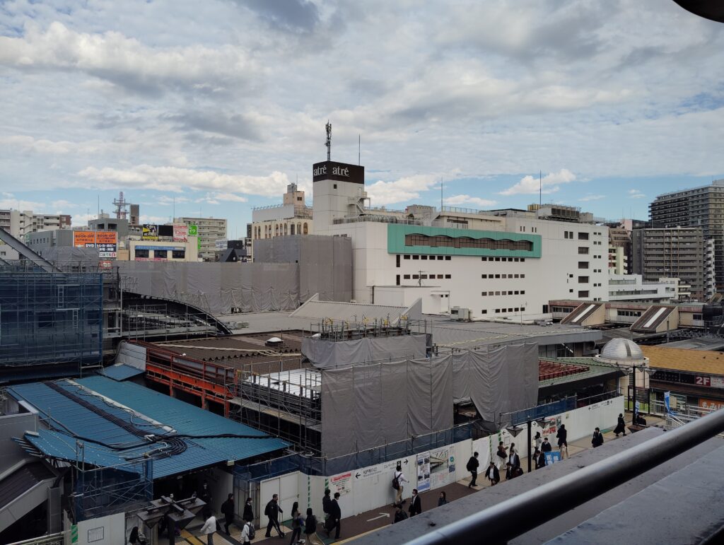 松戸駅ビル改良工事　2025年10月29日