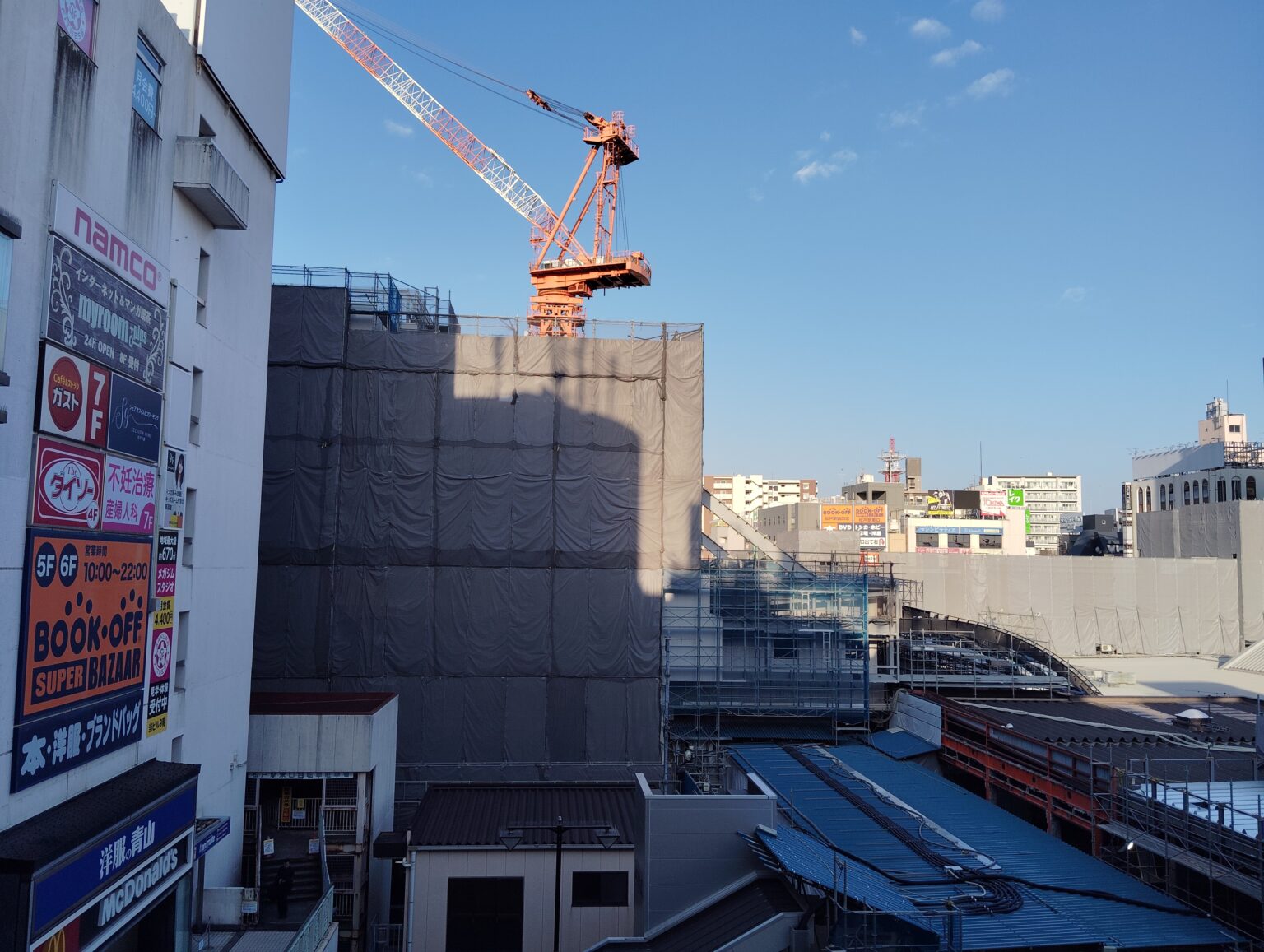 松戸駅ビル改良工事　2025年10月30日