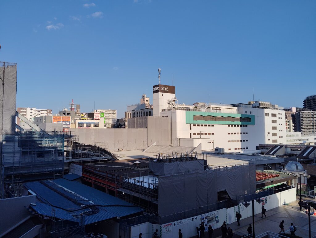 松戸駅ビル改良工事　2025年10月30日