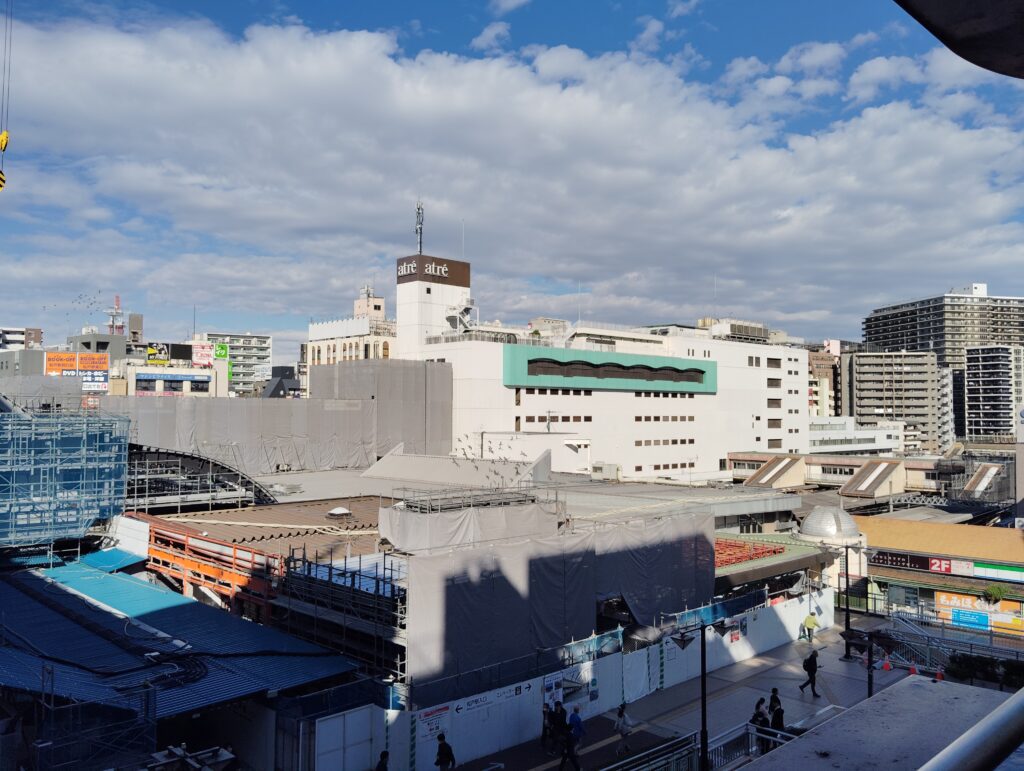 松戸駅ビル改良工事　2025年11月3日