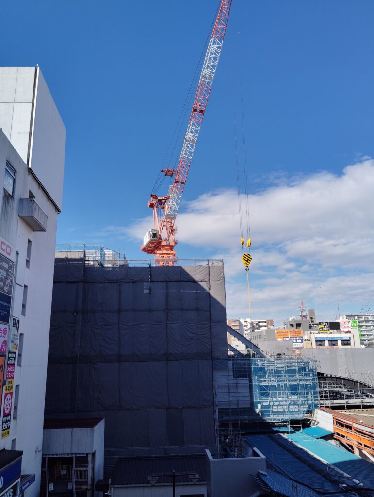 松戸駅ビル改良工事　2025年11月3日