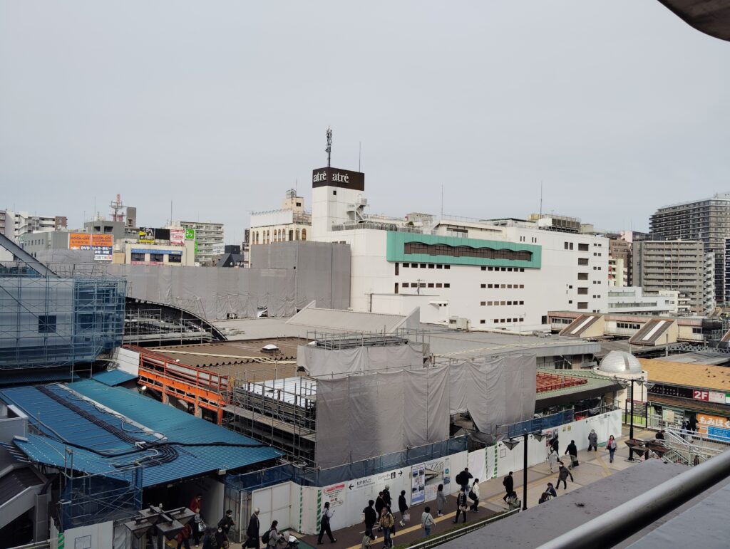 松戸駅ビル改良工事　2025年11月5日