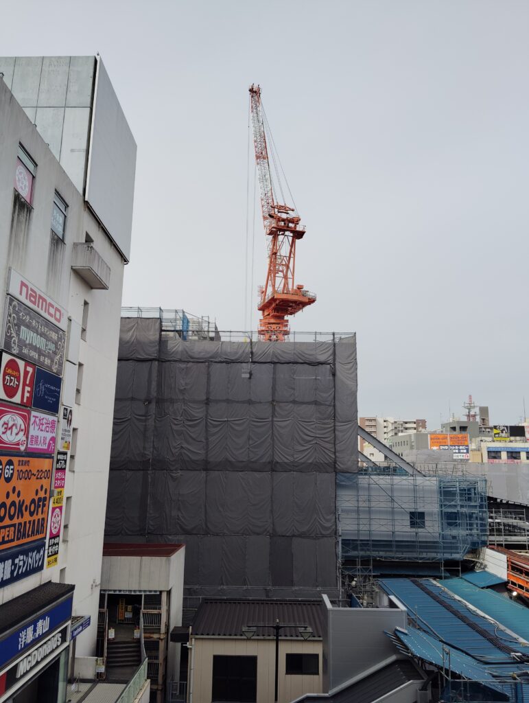 松戸駅ビル改良工事　2025年11月5日