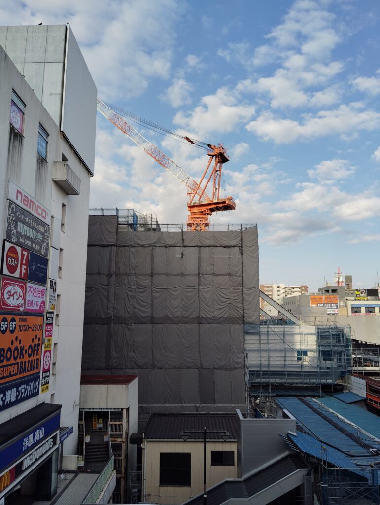 松戸駅ビル改良工事　2025年11月8日