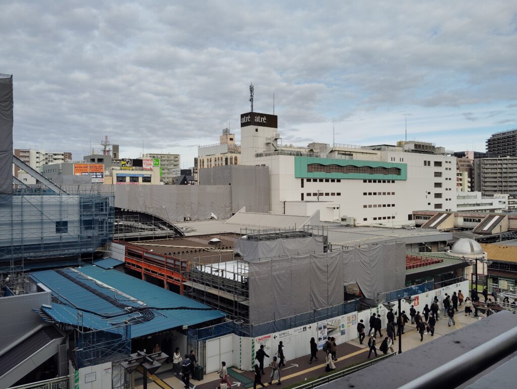 松戸駅ビル改良工事　2025年11月11日