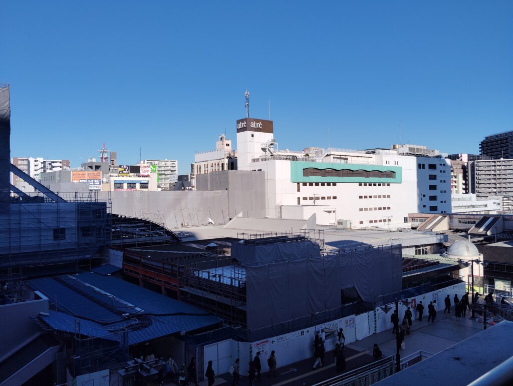 松戸駅ビル改良工事　2025年11月12日