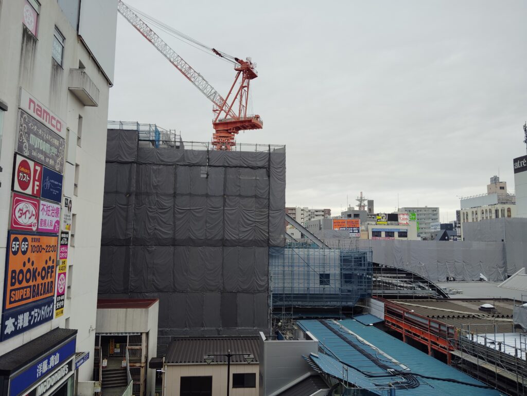 松戸駅ビル改良工事　2025年11月13日