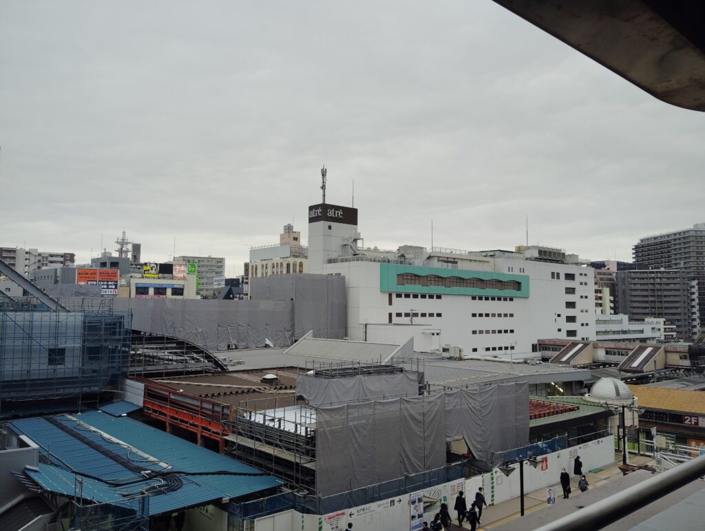 松戸駅ビル改良工事　2025年11月13日