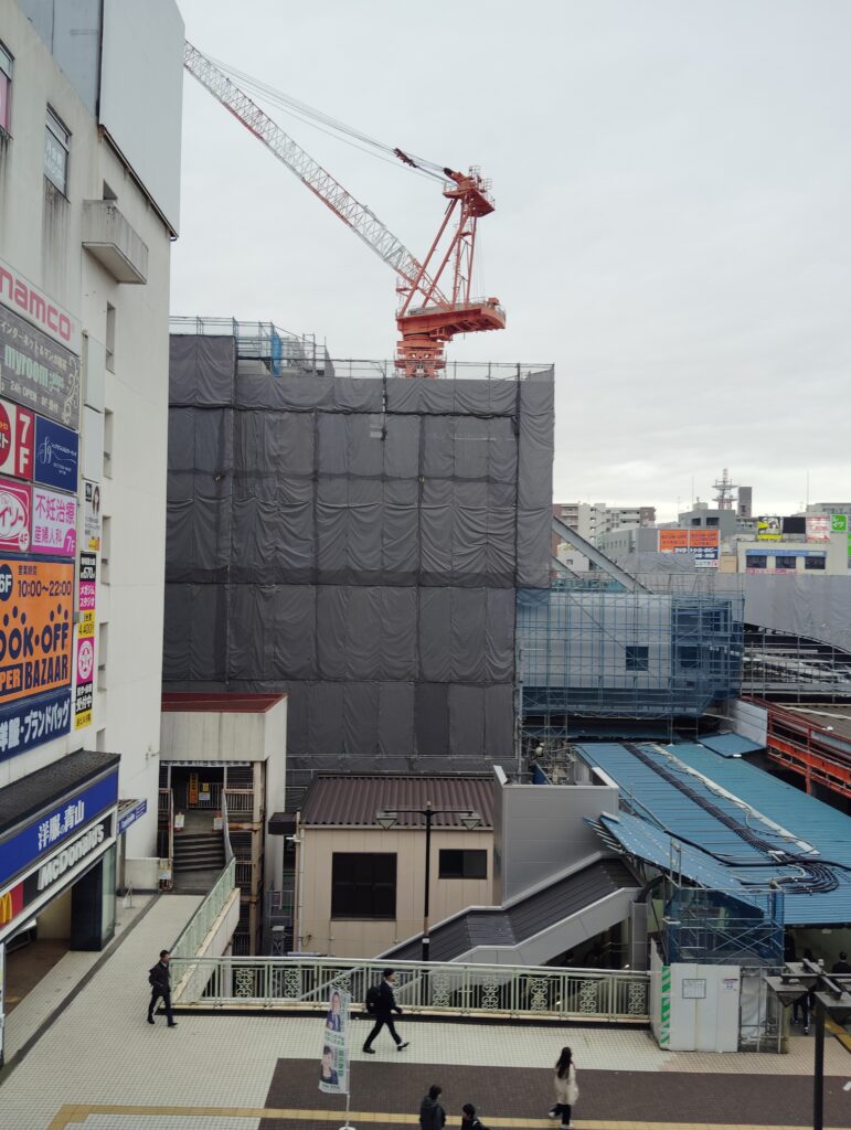 松戸駅ビル改良工事　2025年11月13日