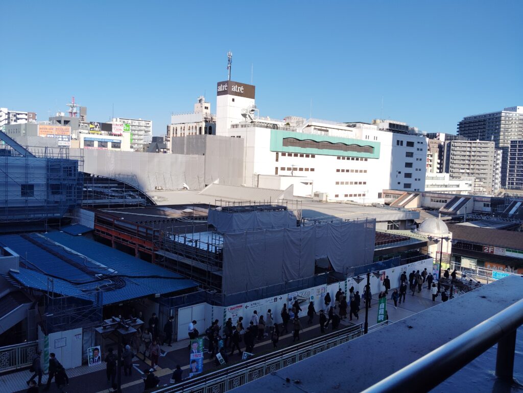 松戸駅ビル改良工事　2025年11月14日