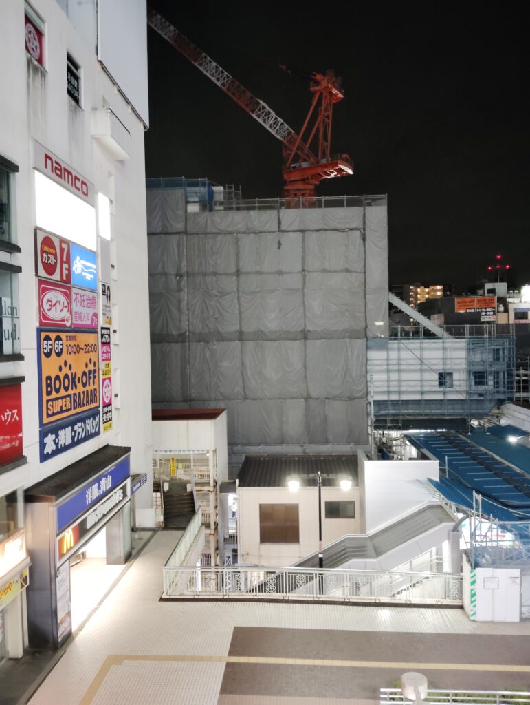 松戸駅ビル改良工事　2025年11月15日