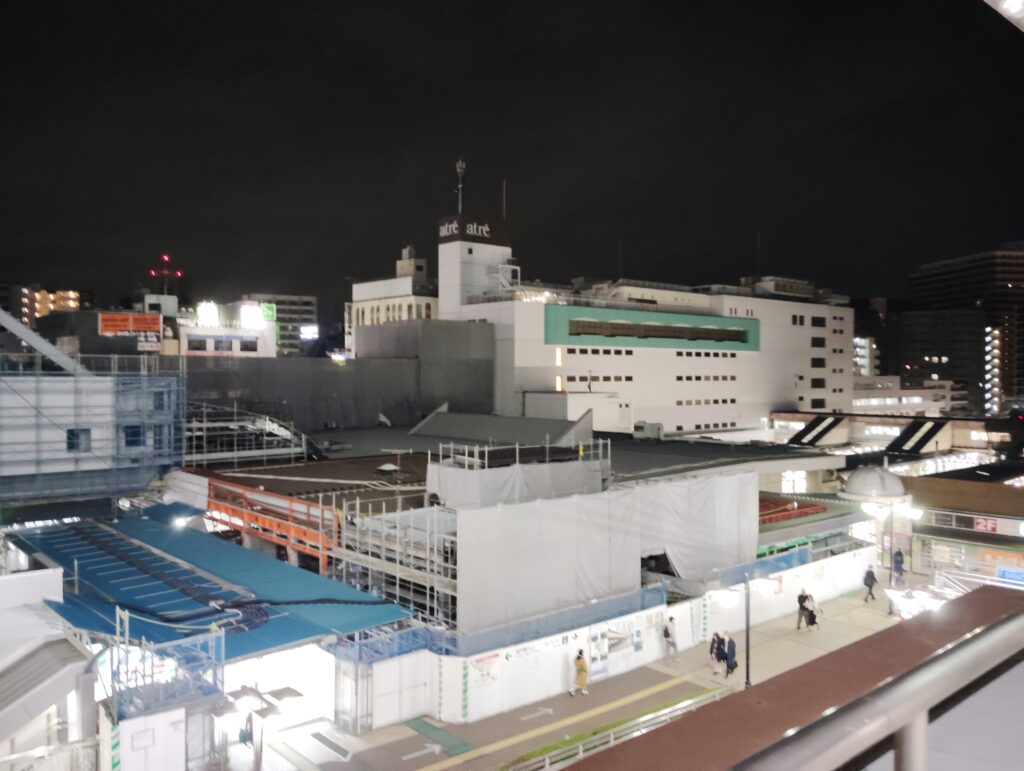 松戸駅ビル改良工事　2025年11月15日