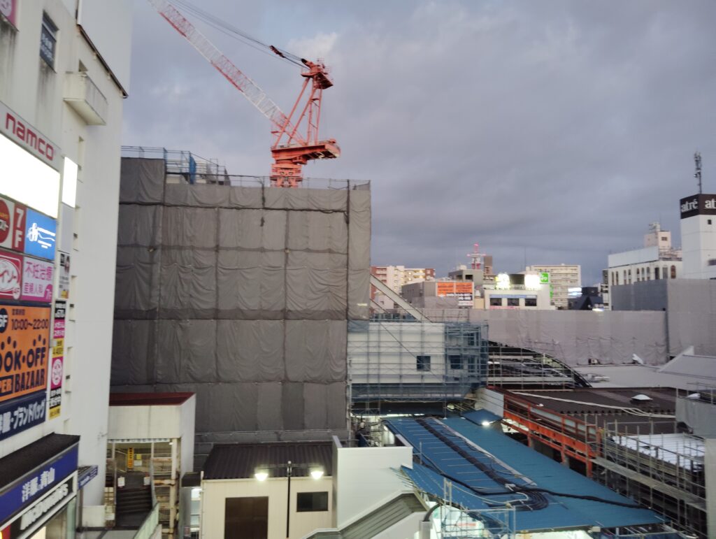 松戸駅ビル改良工事　2025年11月15日