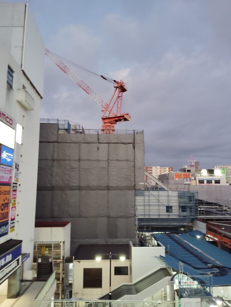 松戸駅ビル改良工事　2025年11月15日