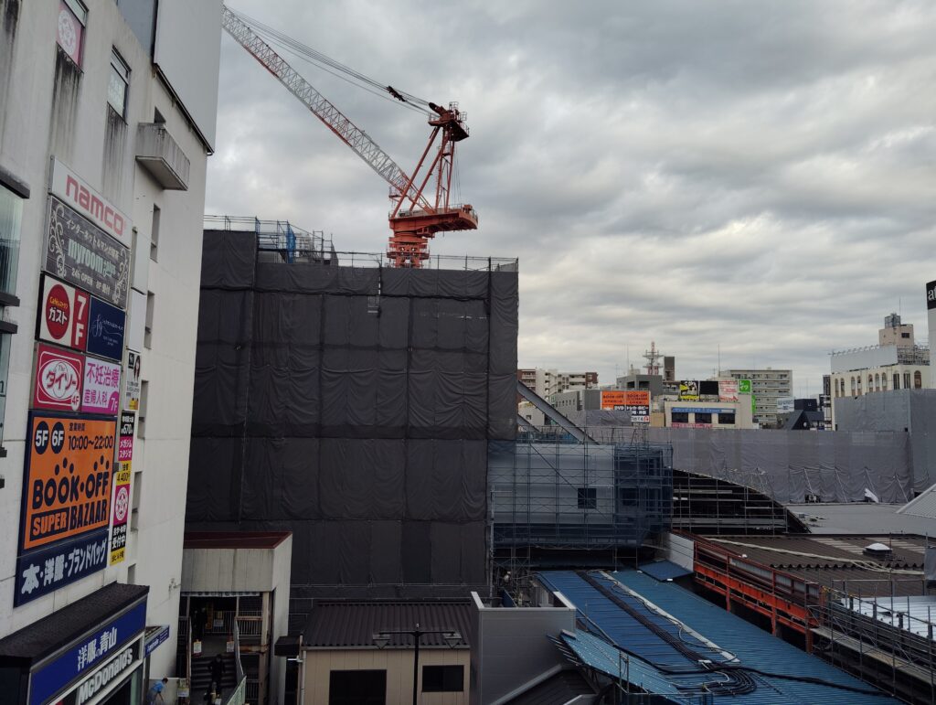 松戸駅ビル改良工事　2025年11月18日